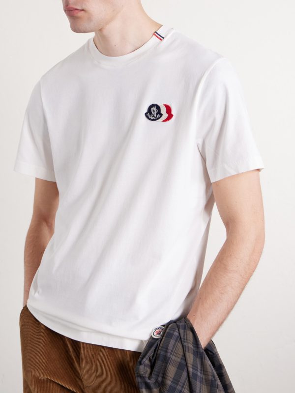 Logo-Appliquéd Cotton-Jersey T-Shirt - CU Logo-Appliquéd Cotton-Jersey T-Shirt - CU