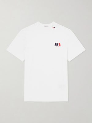 Logo-Appliquéd Cotton-Jersey T-Shirt Logo-Appliquéd Cotton-Jersey T-Shirt