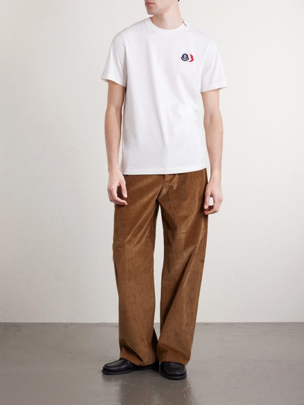 Logo-Appliquéd Cotton-Jersey T-Shirt - OU Logo-Appliquéd Cotton-Jersey T-Shirt - OU