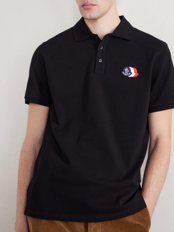 Logo-Appliquéd Cotton-Piqué Polo Shirt - CU Logo-Appliquéd Cotton-Piqué Polo Shirt - CU