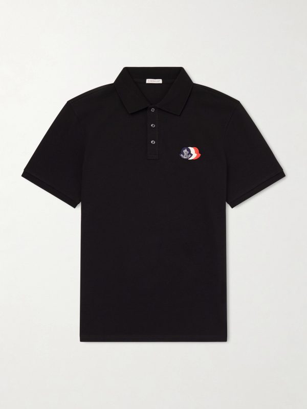 Logo-Appliquéd Cotton-Piqué Polo Shirt Logo-Appliquéd Cotton-Piqué Polo Shirt