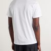 Logo-Appliquéd Cotton-Jersey T-Shirt - BK