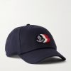 Logo-Appliquéd Cotton-Twill Baseball Cap