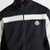 Logo-Appliquéd Zip-Up Jersey Cardigan - CU Logo-Appliquéd Zip-Up Jersey Cardigan - CU