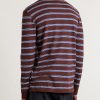 Logo-Appliquéd Striped Cotton Sweatshirt - BK