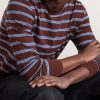 Logo-Appliquéd Striped Cotton Sweatshirt - CU