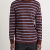 Logo-Appliquéd Striped Cotton Sweatshirt - FR
