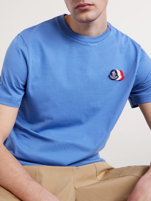 Logo-Appliquéd Cotton-Jersey T-Shirt - CU Logo-Appliquéd Cotton-Jersey T-Shirt - CU