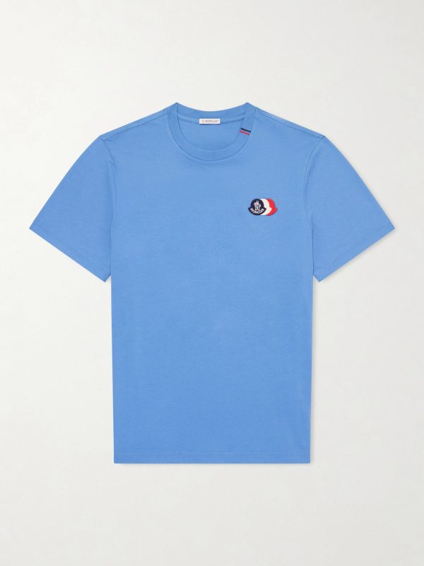 Logo-Appliquéd Cotton-Jersey T-Shirt Logo-Appliquéd Cotton-Jersey T-Shirt