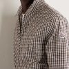 Checked Cotton-Blend Jacket - CU Checked Cotton-Blend Jacket - CU