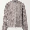 Checked Cotton-Blend Jacket Checked Cotton-Blend Jacket