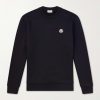 Logo-Appliquéd Cotton-Jersey Sweatshirt Logo-Appliquéd Cotton-Jersey Sweatshirt