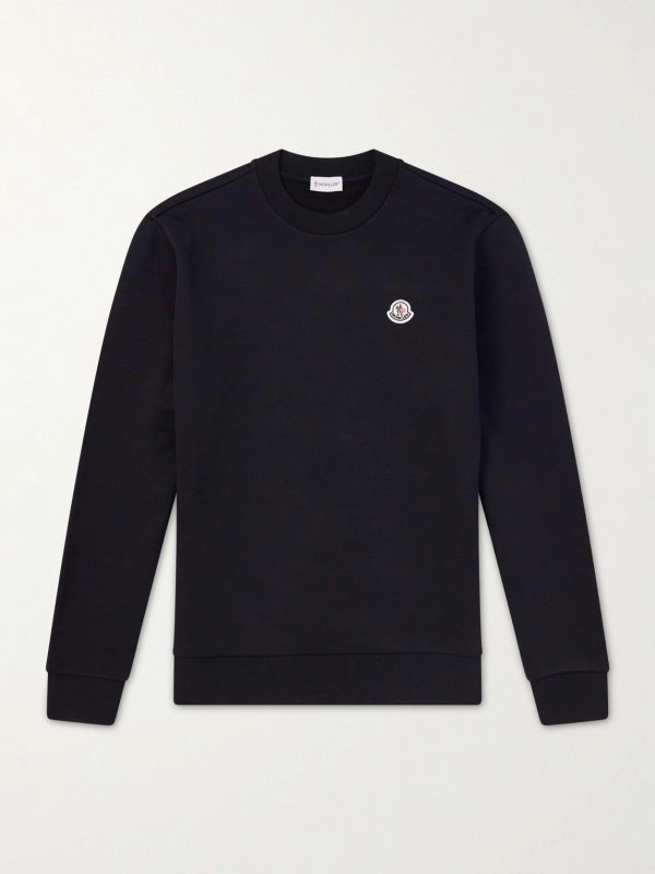 Logo-Appliquéd Cotton-Jersey Sweatshirt Logo-Appliquéd Cotton-Jersey Sweatshirt