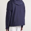 Sassiere Logo-Appliquéd Shell Hooded Jacket - BK Sassiere Logo-Appliquéd Shell Hooded Jacket - BK