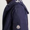 Sassiere Logo-Appliquéd Shell Hooded Jacket - CU Sassiere Logo-Appliquéd Shell Hooded Jacket - CU
