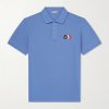 Logo-Appliquéd Cotton-Piqué Polo Shirt