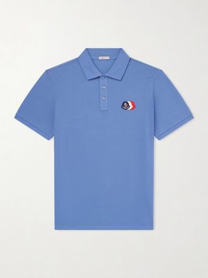 Logo-Appliquéd Cotton-Piqué Polo Shirt Logo-Appliquéd Cotton-Piqué Polo Shirt