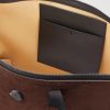 Carlo Leather-Trimmed Suede Weekend Bag - E1