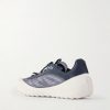 Trailgrip LP Leather-Trimmed Mesh Sneakers - BK