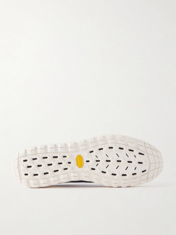 Trailgrip LP Leather-Trimmed Mesh Sneakers - E1