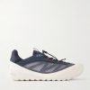 Trailgrip LP Leather-Trimmed Mesh Sneakers