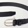 3.5cm Manille Leather Belt - E1