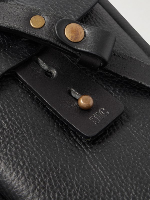 Cartel Cartouchière Full-Grain Leather Messenger Bag - CU