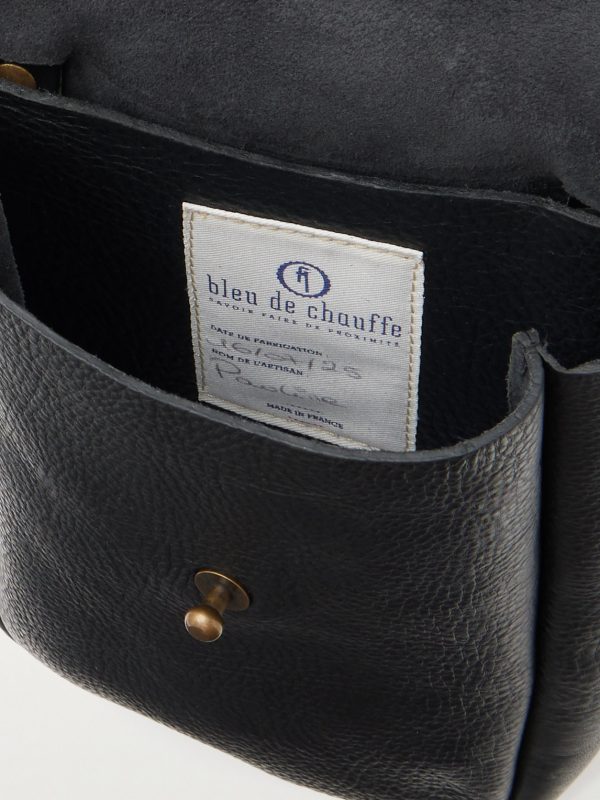 Cartel Cartouchière Full-Grain Leather Messenger Bag - E1