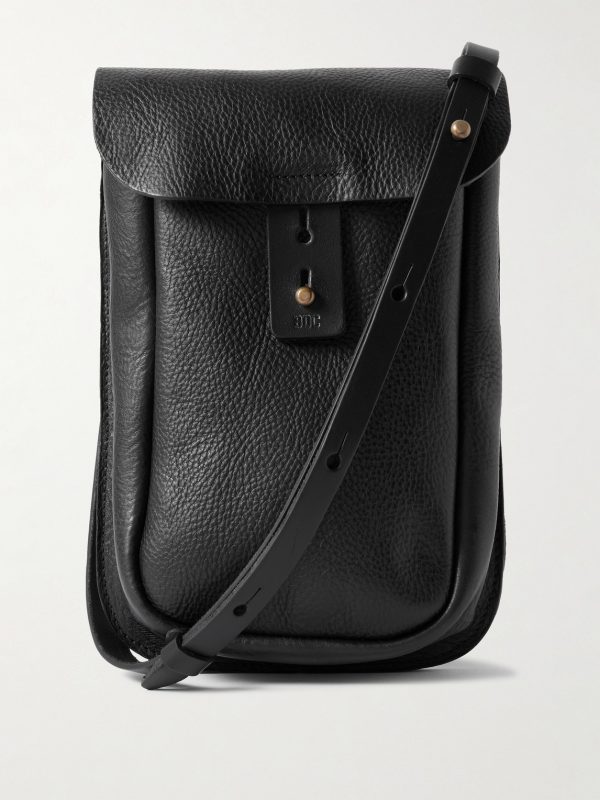 Cartel Cartouchière Full-Grain Leather Messenger Bag