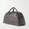 Bowling Full-Grain Leather Weekend Bag - BK