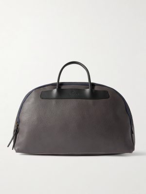 Bowling Full-Grain Leather Weekend Bag Bowling Full-Grain Leather Weekend Bag