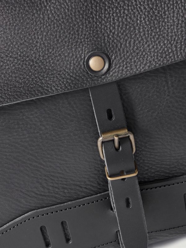 Lucien Full-Grain Leather Messenger Bag - CU