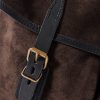 Fisherman's Musette Leather-Trimmed Suede Messenger Bag - CU Fisherman's Musette Leather-Trimmed Suede Messenger Bag - CU