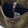 Margot Leather-Trimmed Suede Messenger Bag - E1 Margot Leather-Trimmed Suede Messenger Bag - E1