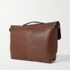 Lucien Full-Grain Leather Messenger Bag - BK Lucien Full-Grain Leather Messenger Bag - BK