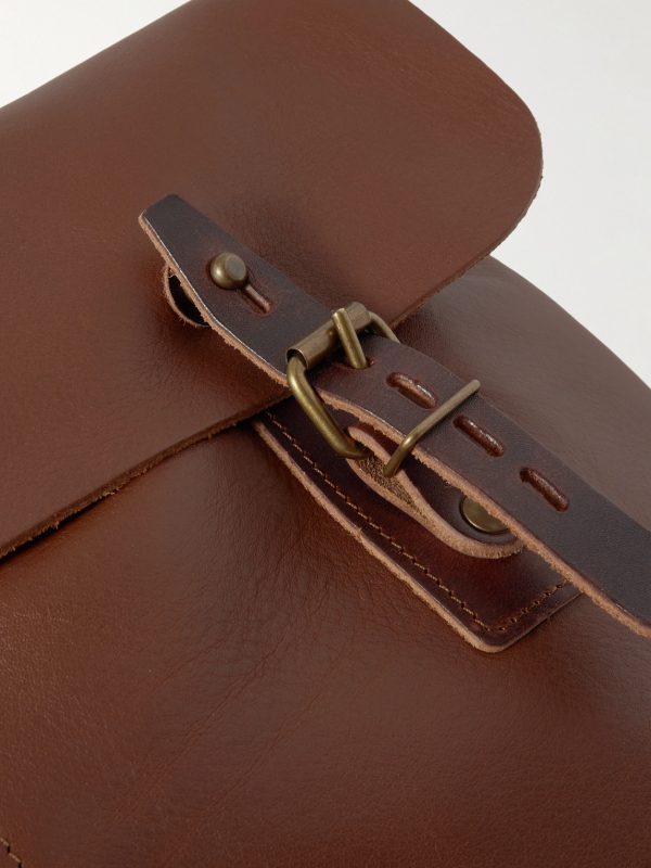 Lucien Full-Grain Leather Messenger Bag - CU Lucien Full-Grain Leather Messenger Bag - CU