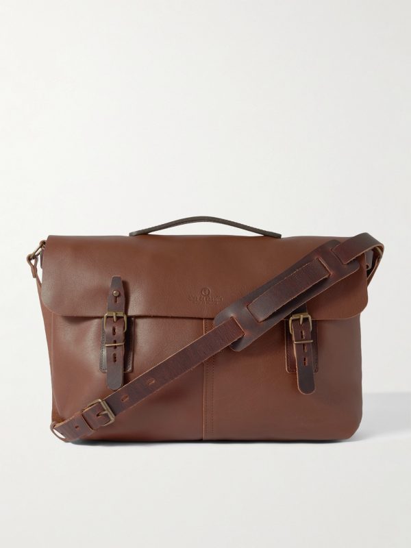 Lucien Full-Grain Leather Messenger Bag Lucien Full-Grain Leather Messenger Bag