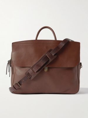 Zeppo Duo Full-Grain Leather Briefcase Zeppo Duo Full-Grain Leather Briefcase