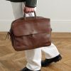 Zeppo Duo Full-Grain Leather Briefcase - OU Zeppo Duo Full-Grain Leather Briefcase - OU