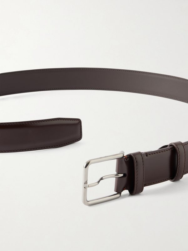 3.2cm Monterey Leather Belt - E1 3.2cm Monterey Leather Belt - E1
