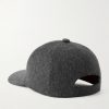 Logo-Embroidered Storm System Baby Cashmere Baseball Cap - BK Logo-Embroidered Storm System Baby Cashmere Baseball Cap - BK