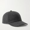 Logo-Embroidered Storm System Baby Cashmere Baseball Cap Logo-Embroidered Storm System Baby Cashmere Baseball Cap
