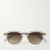 GR06 Round-Frame Acetate Sunglasses GR06 Round-Frame Acetate Sunglasses