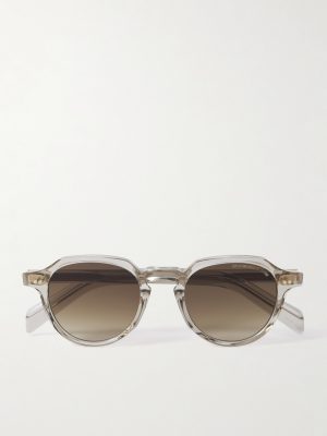 GR06 Round-Frame Acetate Sunglasses