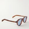 GR06 Round-Frame Tortoiseshell Acetate Sunglasses - FR
