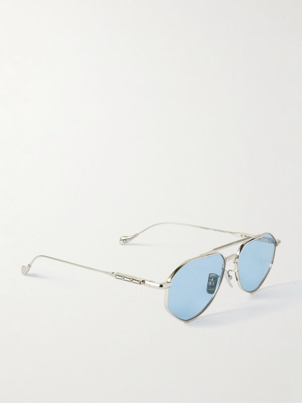 + The Great Frog Lynott Aviator-Style Titanium Sunglasses - FR + The Great Frog Lynott Aviator-Style Titanium Sunglasses - FR