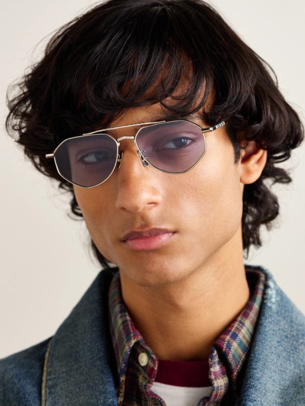 + The Great Frog Lynott Aviator-Style Titanium Sunglasses - OU + The Great Frog Lynott Aviator-Style Titanium Sunglasses - OU