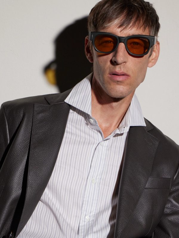 + The Great Frog Halen Rectangular-Frame Acetate Sunglasses - BK