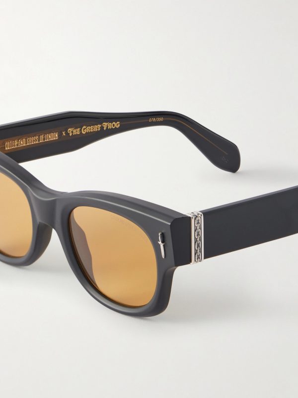 + The Great Frog Halen Rectangular-Frame Acetate Sunglasses - CU