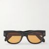 + The Great Frog Halen Rectangular-Frame Acetate Sunglasses